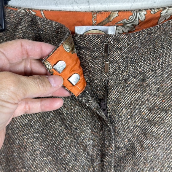 (W2) Talbots vintage Woven Silk and Wool Blend Dress Pants
Lined Women's Size 12 - Picture 4 of 13